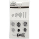 embossing folders, stempels en snijmallen 3 x 7,5 cm