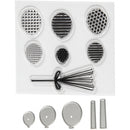 embossing folders, stempels en snijmallen 3 x 7,5 cm