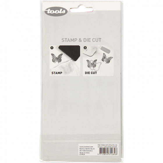 embossing folders, stempels en snijmallen 4 x 6,5 cm