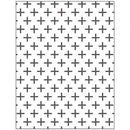 embossingfolder 11 x 14 cm kruizen