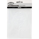 embossingfolder 11 x 14 cm roos