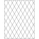 embossingfolder 11 x 14 cm ruiten