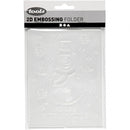 embossingfolder 11 x 14 cm sneeuwpop