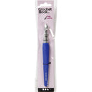 ergonomische haaknaald blauw 12 mm 16 cm