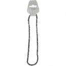 facetkralen donkerblauw 6 mm 100 stuks