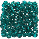 Facet Kralen Emerald Green, 100st.