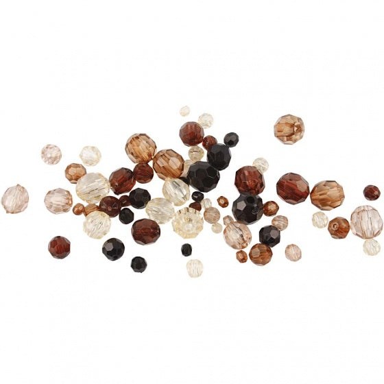 Facetkralen Mix Goud, 50 gram