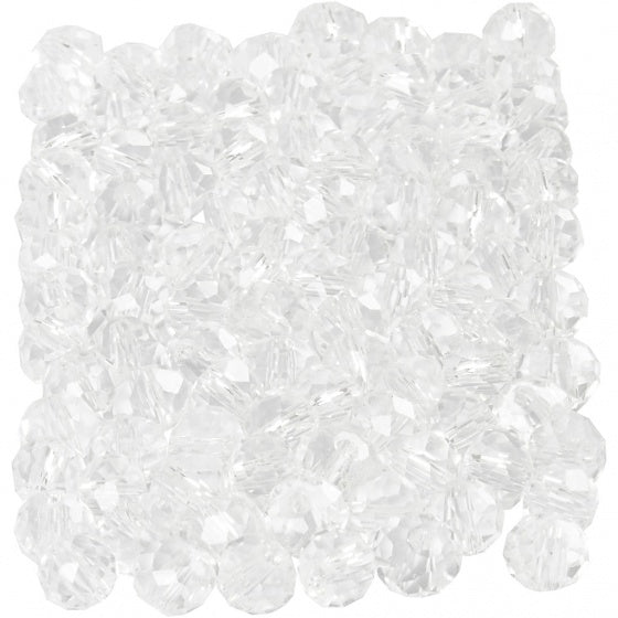 Facet Kralen Kristal, 100st.