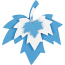 figuurponsen 25/49/75 mm ahornblad 3 stuks grijs