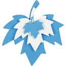 figuurponsen 25/49/75 mm ahornblad 3 stuks grijs