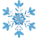 figuurponsen 25/49/75 mm ijskristallen 3 stuks grijs