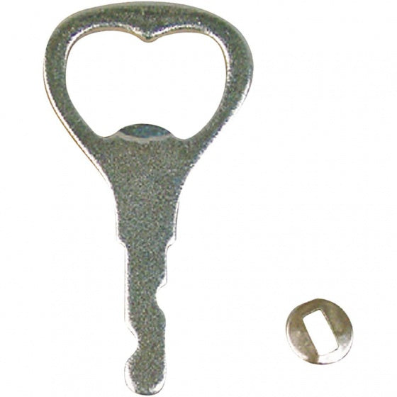 flessenopeners 7 cm zilver 5 stuks