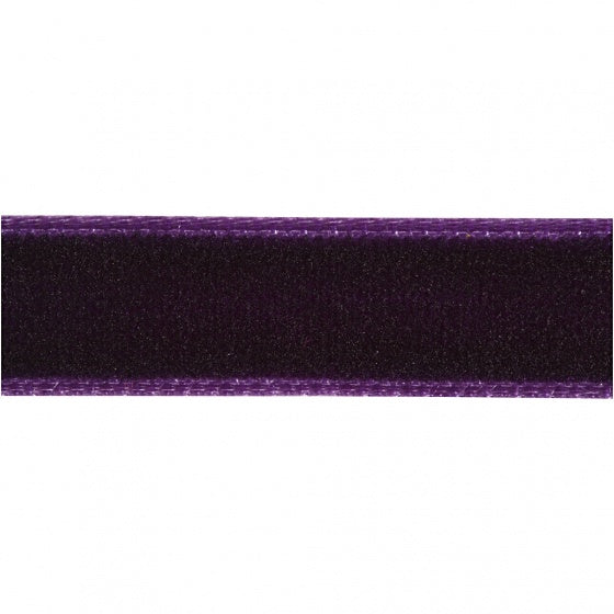 fluweellint 6 mm x 10 m paars