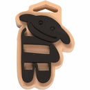 foam stempel schaap oranje 8,4 x 10,8 cm