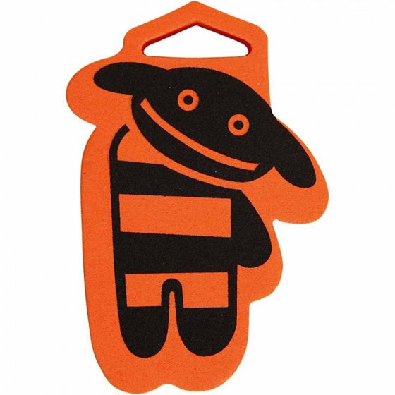 foam stempel schaap oranje 8,4 x 10,8 cm