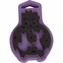 foam stempel vogel paars 7,1 x 10,6 cm