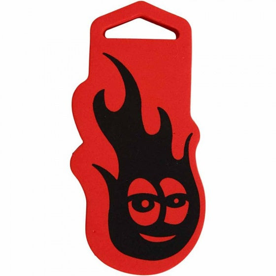 foam stempel vuur rood 5,1 x 10,7 cm