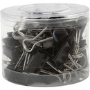 foldback clips zwart 19 mm 40 stuks