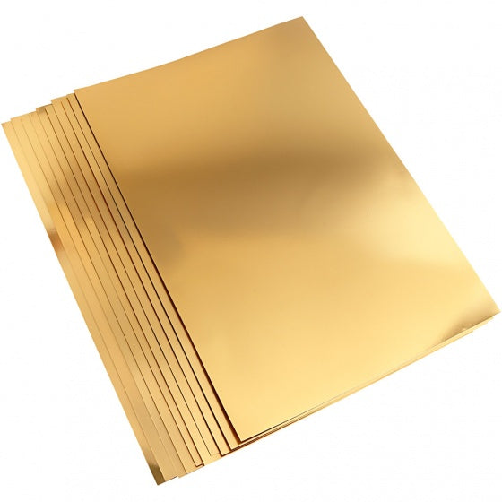 foliekarton A2 goud 10 stuks