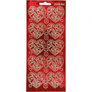 foliestickers hart 1 stickervel rood