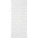 foliestickers Indbydelse 36 stuks wit