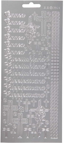 foliestickers Onnea Rippyhlana 58 stuks zilver