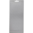 foliestickers rand 30 stuks zilver 21 cm