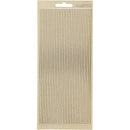 foliestickers rand Shine 30 stuks goud 21 cm