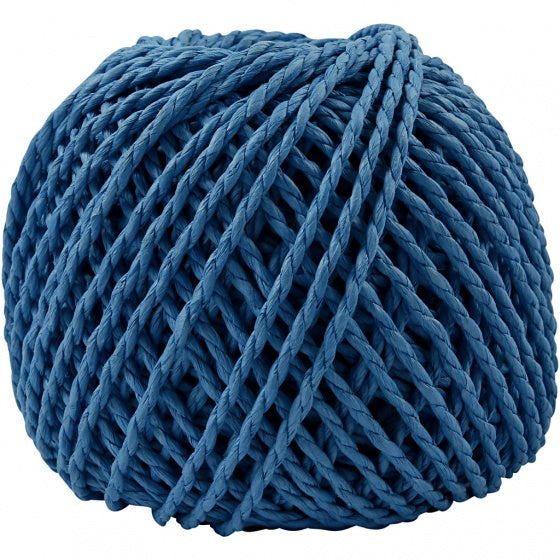 Papier Garen Donkerblauw, 40m