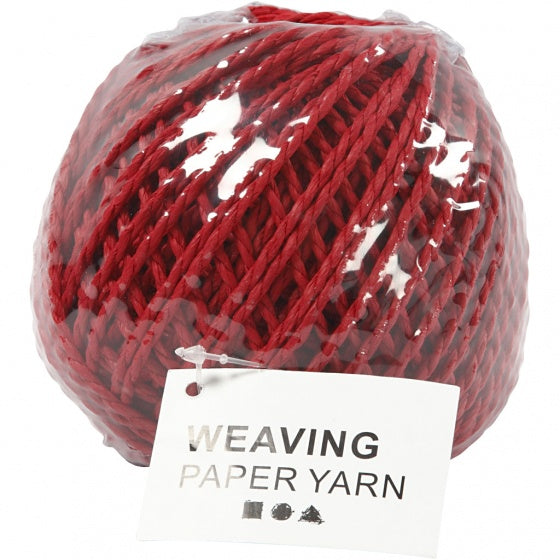 Papier Garen Rood, 40m