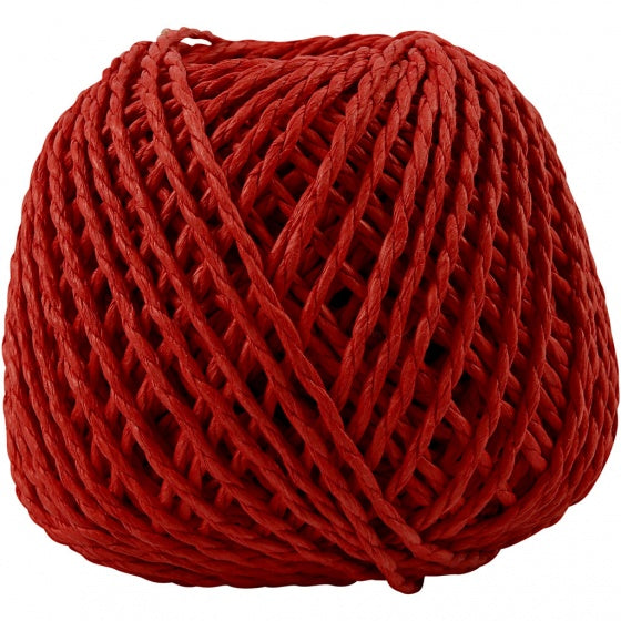 Papier Garen Rood, 40m