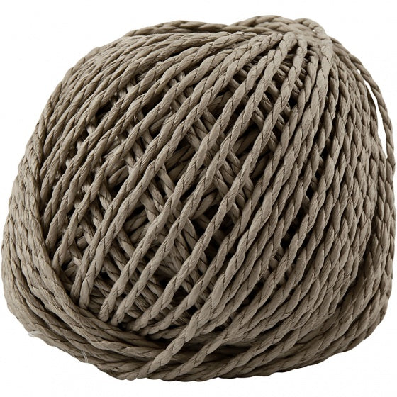 Papier Garen Lichtbruin, 40m