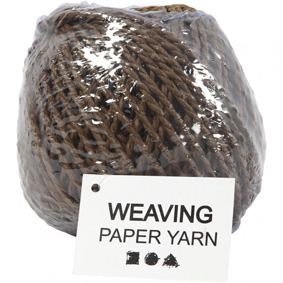 Papier Garen Donkerbruin, 40m