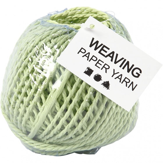 Papier Garen Lichtgroen, 40m