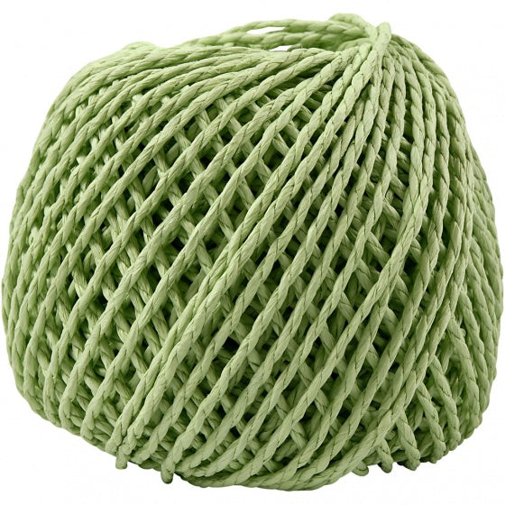 Papier Garen Lichtgroen, 40m