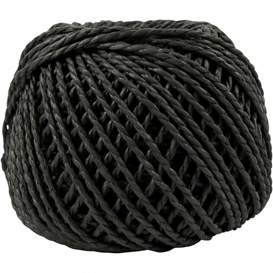 Papier Garen Zwart, 40m