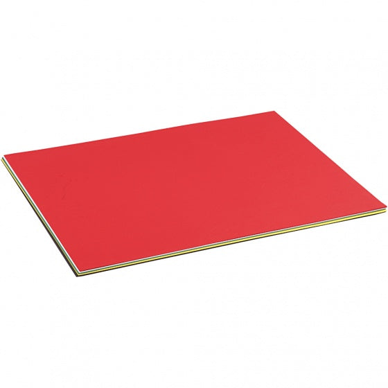 gekleurd karton 50 x 70 cm 10 stuks 210 g multicolor