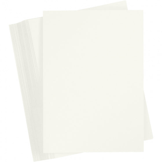 karton gekleurd A6 10,5 x 14,8 cm ivoor 100 stuks