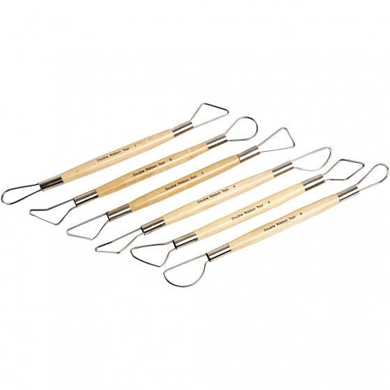 Mirrettes Set Ronde Kanten, 6st.