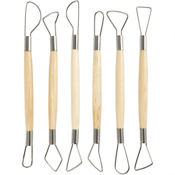Mirrettes Set Ronde Kanten, 6st.