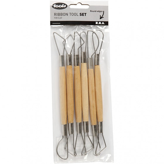 Mirrettes Set Ronde Kanten, 6st.