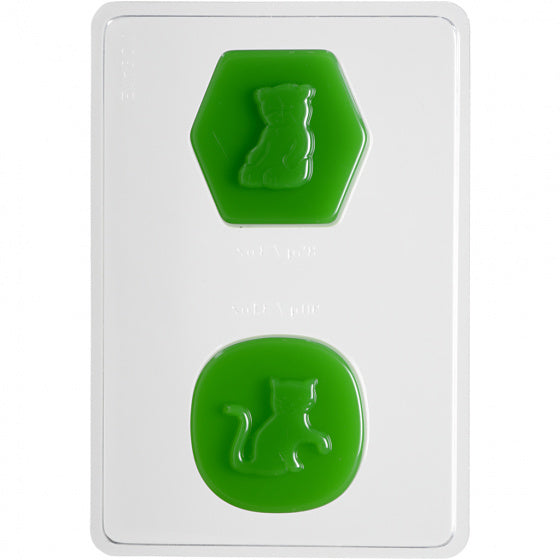 gietvormen siliconen 5-7 cm transparant 16 stuks