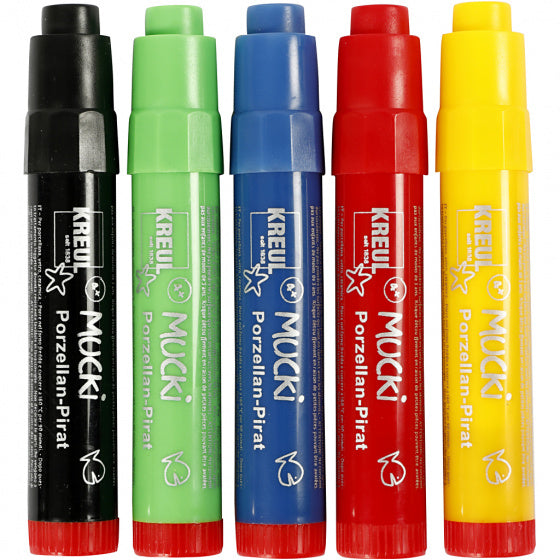 glas- & porseleinstiften junior 2-5 mm 5 stuks