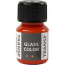 Glass Color Transparante Verf - Oranje, 30ml