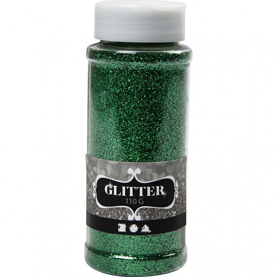 glitter groen 110 gram