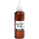 glitterlijm oranje 118 ml