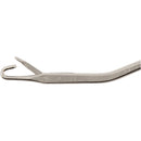 haaknaald 15,5 cm staal/hout blank