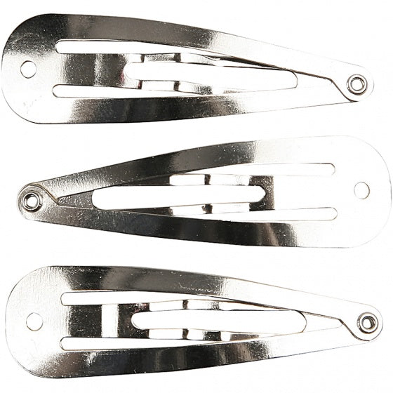 haarspelden 10 stuks zilver