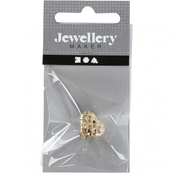hart 13 x 11 mm goud
