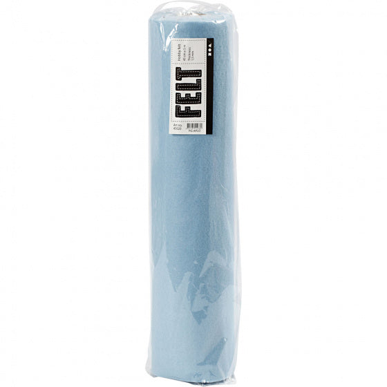 hobbyvilt Felt 500 x 45 cm lichtblauw